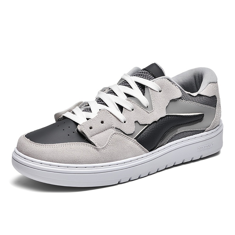 Mens Design Skate Shoes Good Traction Breathable Lace Sneakers, Quick &  Secure Online Checkout