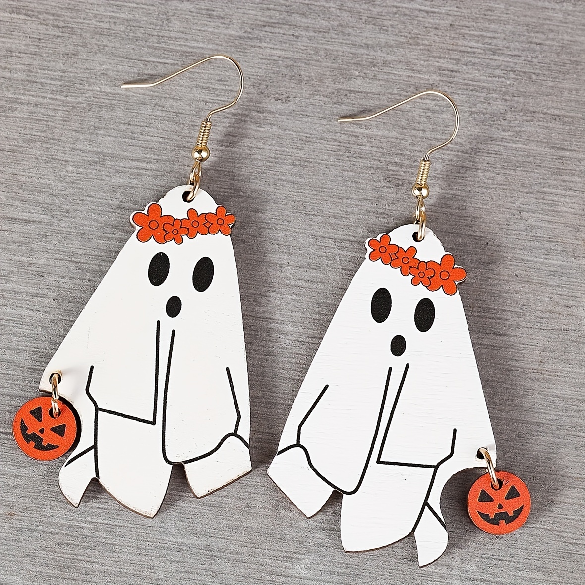 Halloween Ghost Earrings / Ghost Jewellery / Halloween Jewellery /  Halloween Gift 