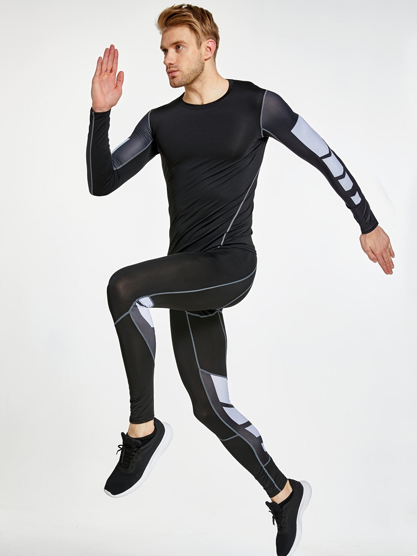 Compression Training Suit: Long Sleeve Breathable T shirt - Temu