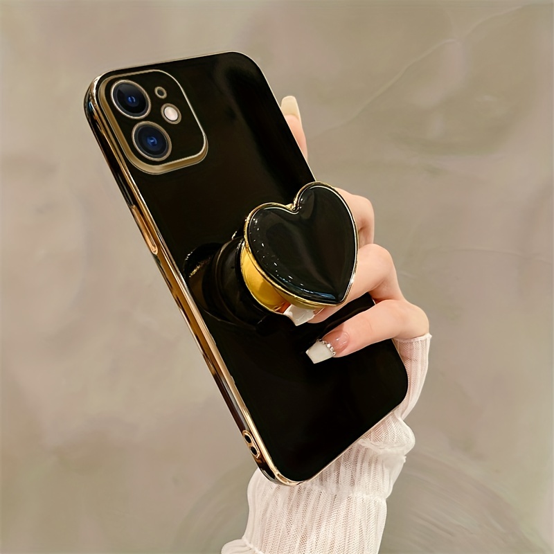 Elegant 3d Love Heart Phone Case For Iphone 15/ 14/13/12/11/x/8/7
