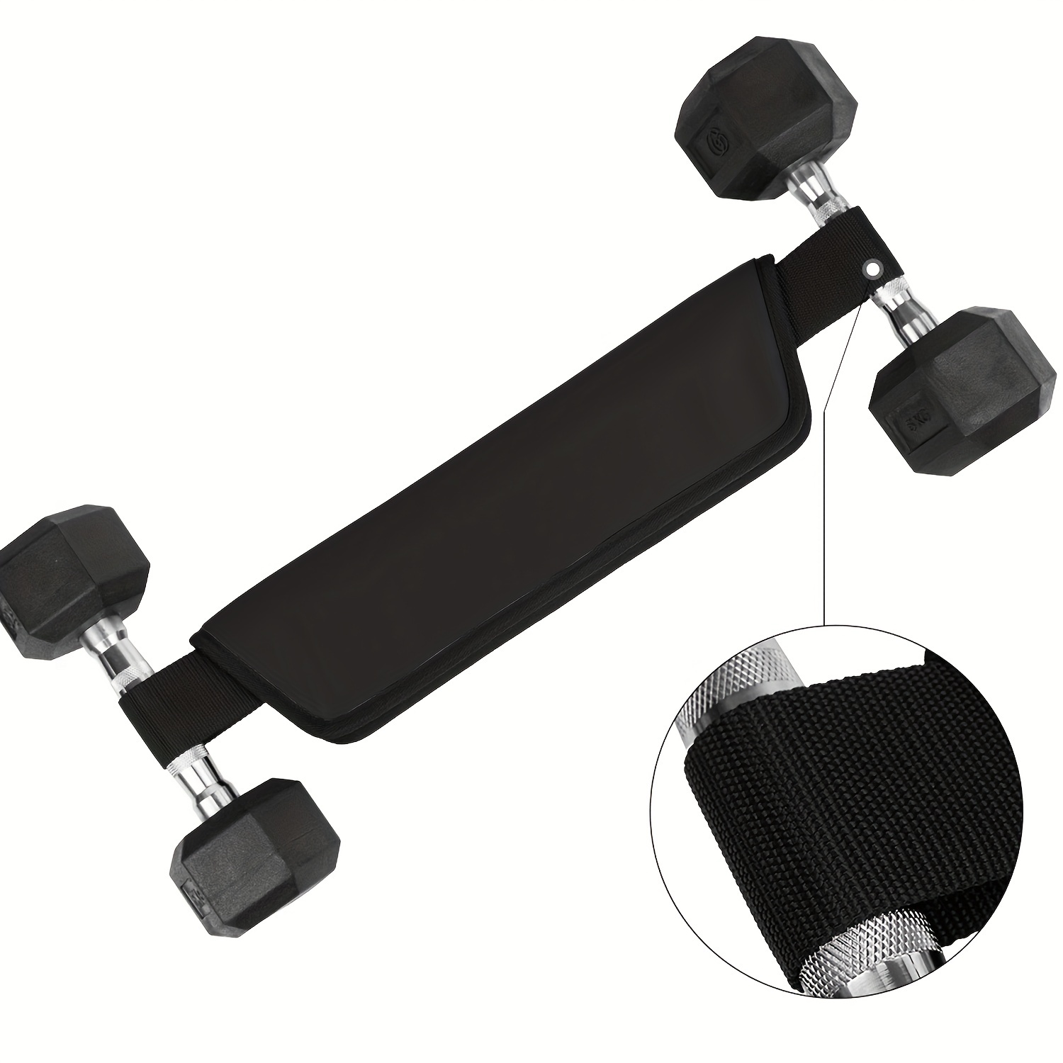 YOYINMIL - Cinturón de empuje de cadera para peso, cinturón de glúteos para  ejercicio de empuje de cadera, cinturón de puente de cadera con