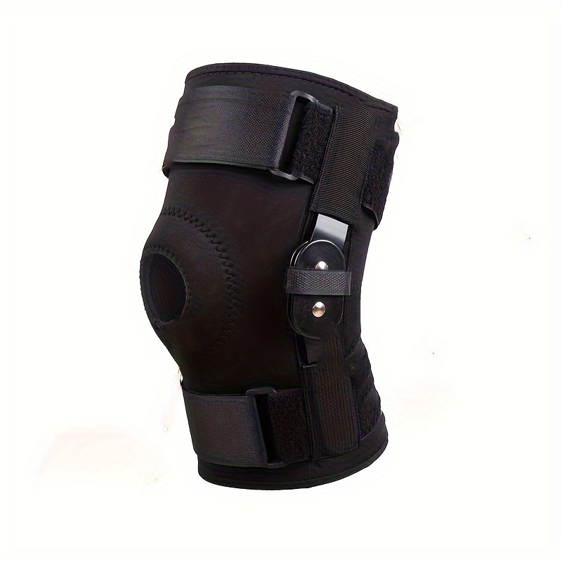 1pc Order A Size Up, Swivel Hinge Steel Plate Support Knee Brace,  Mountaineering Sports Pressurized With Steel Strip Rehabilitation  Protective Gear, T