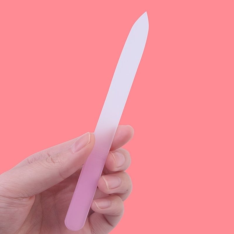 1 Pcs Nail File Manicure Pedicure Tool Nail Sanding Glass Files For Men And  Women Nail Care | Free Shipping For New Users | Temu