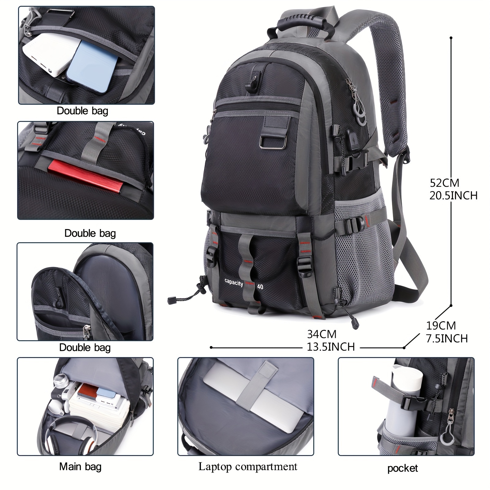 Laptop 2024 backpack outdoor