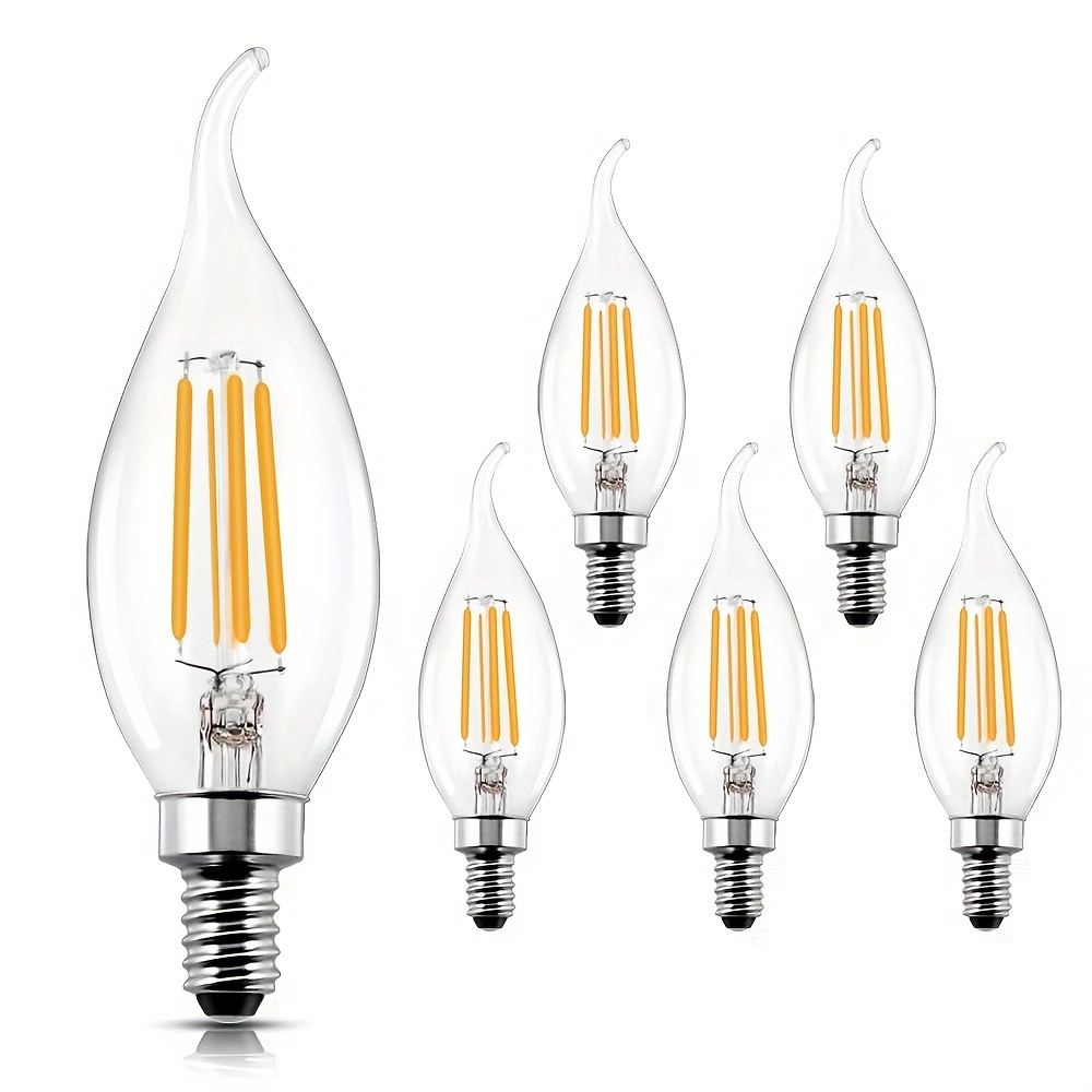 E12 7W Ampoule de Remplacement, Blanc Chaud 2700K, 40LM, AC 230V, Ampoules  incandescentes, pour lampe d'orientation, lampe en cristal de sel, lampe en