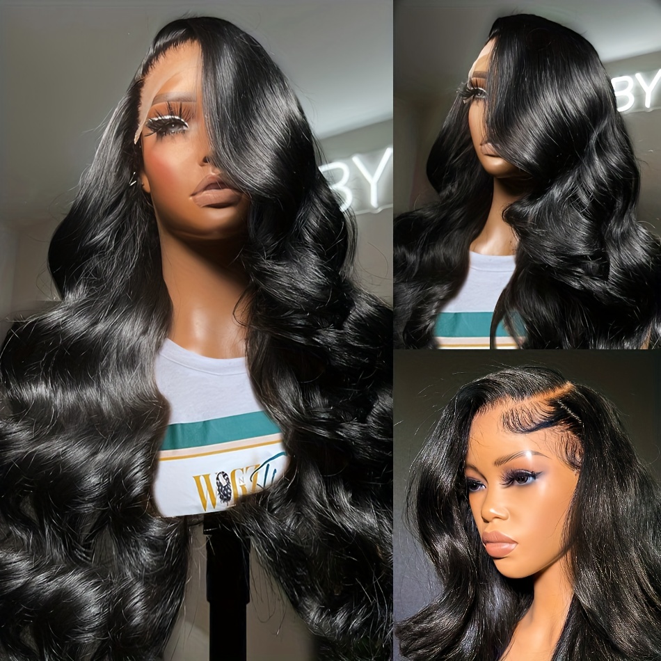 13x4 Body Wave Lace Frontal Closure Human Hair Hd Lace - Temu