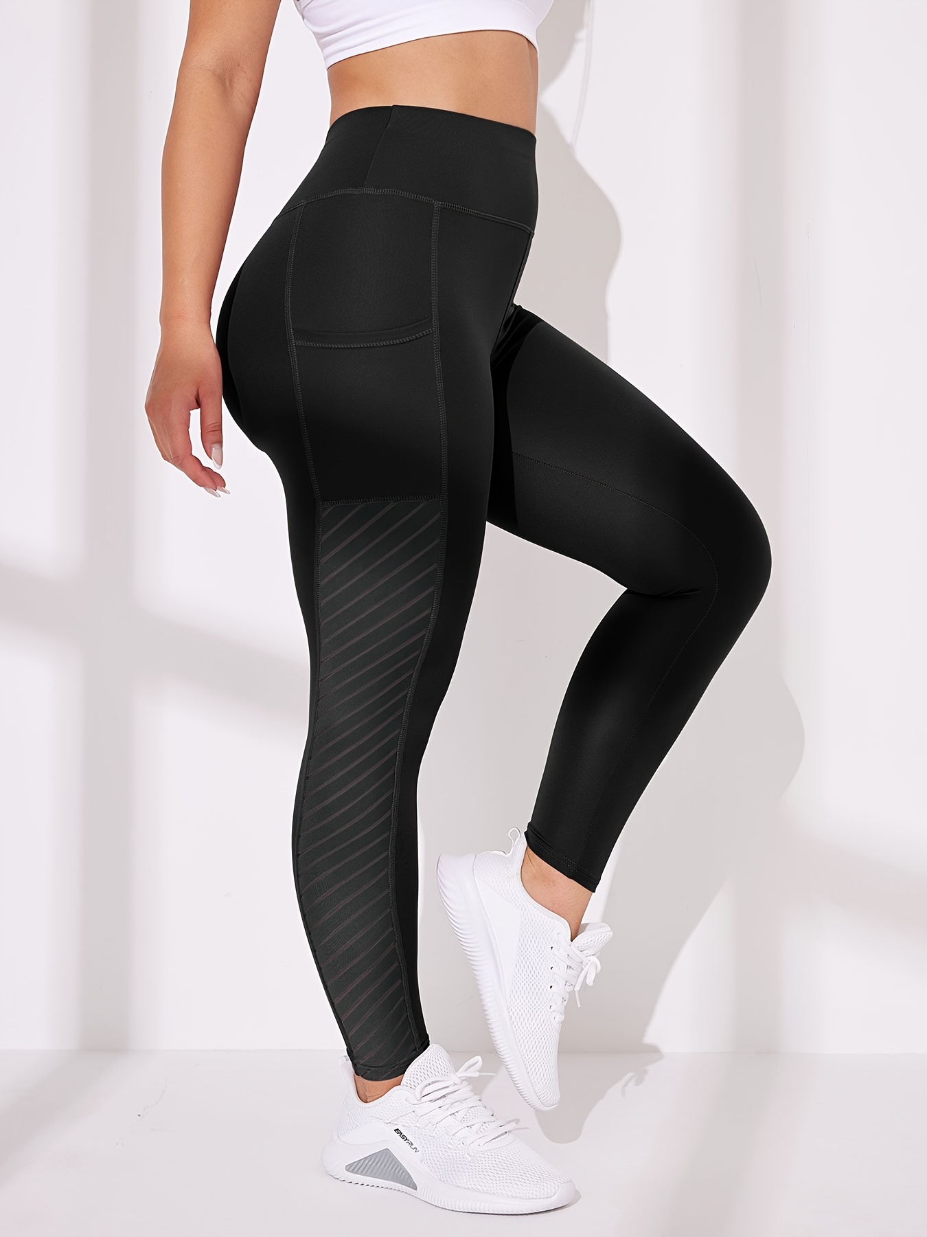 Women's Leggings with Pockets High Waisted Tummy Control Buttery Soft Yoga  Pants