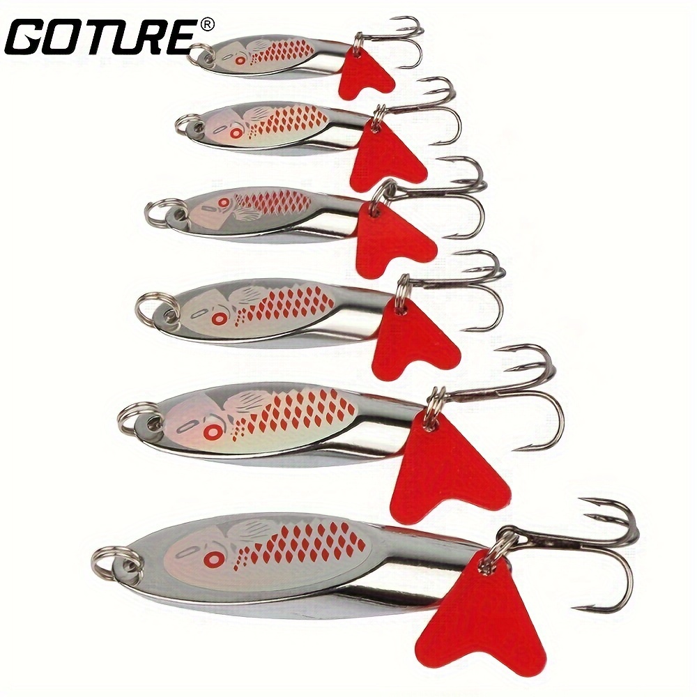 TEASER 270g 350g 450g Slow Sinking Fishing Lure Metal Casting Spoon  Artificial Bait Off Shore Cast