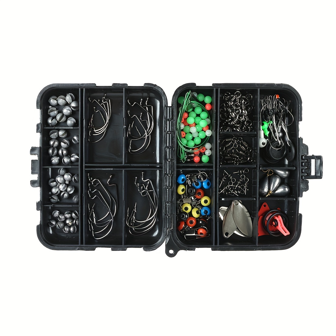 Complete Fishing Tackle Box Kit Lightweight Accessories - Temu