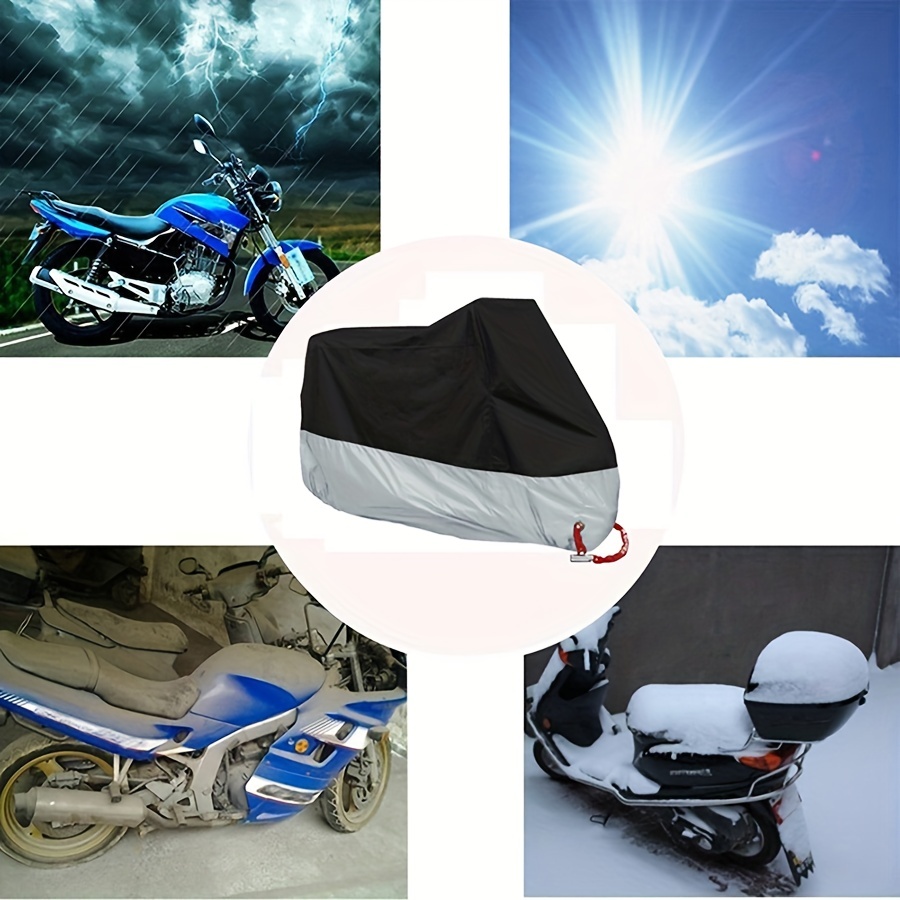  Housse Protection pour Moto, Housse Moto Impermeable