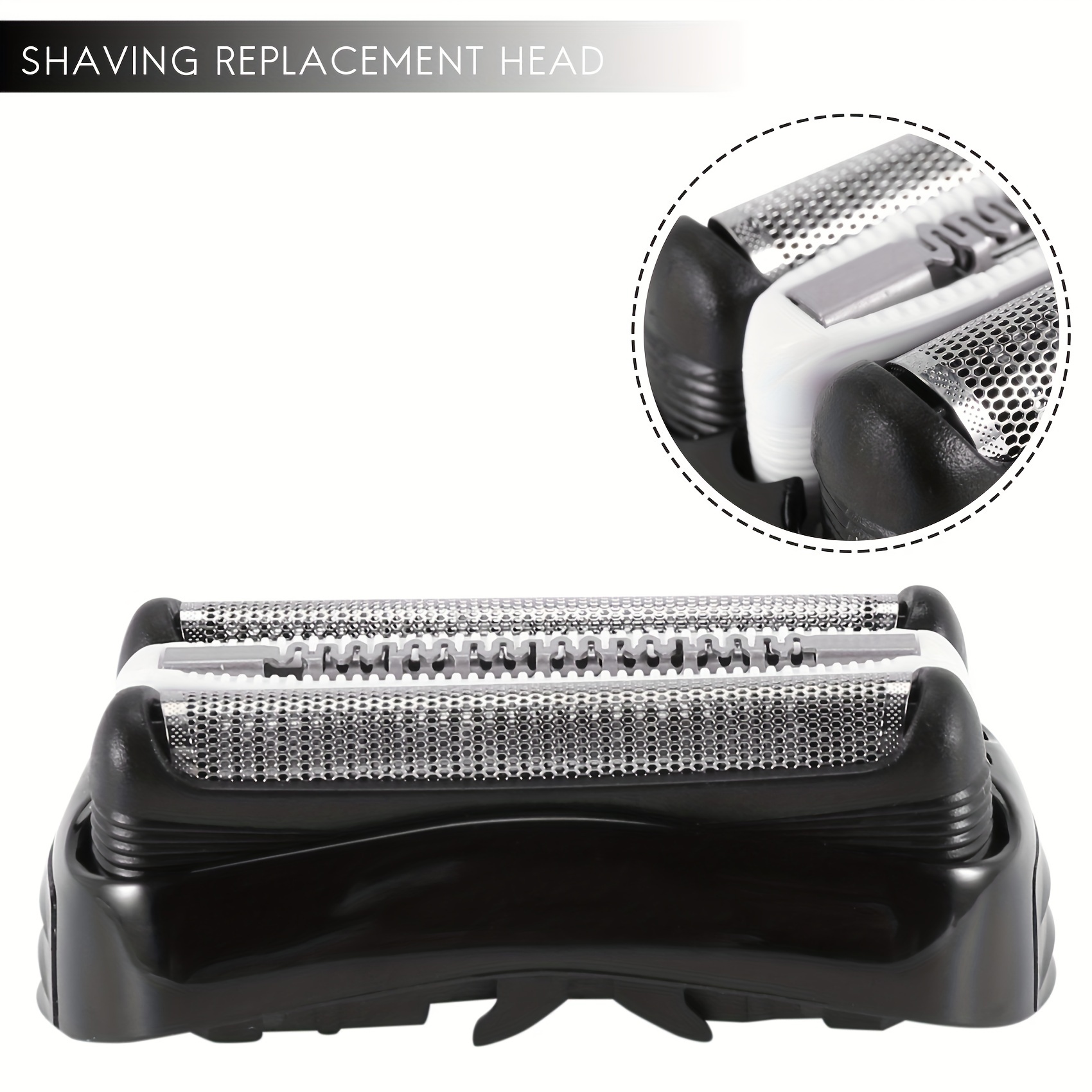 32B S3 Electric Replacement Shaver Head Accessories for Braun Series3  Shaving Razor Head, Suitable for Braun S3 3040s 3000s 3050cc 3010s 3070cc  3080s