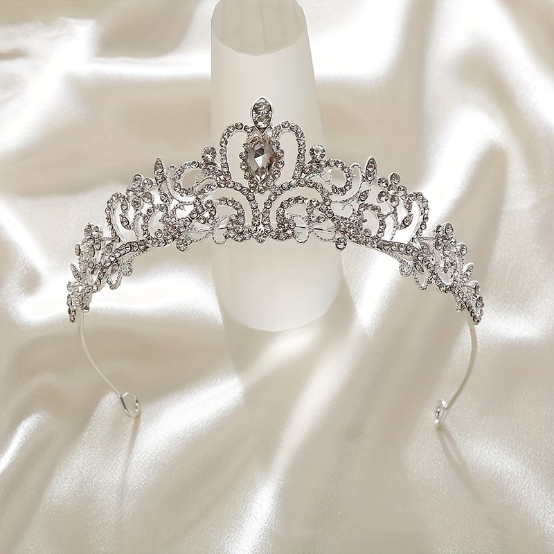 Braut Metall Krone Geburtstag Tiara Prinzessin Diadem - Temu Austria