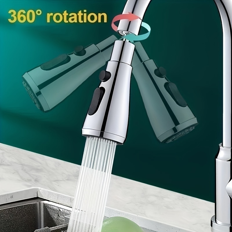 Extension de robinet d'eau 2 pièces, tête de pulvérisation de robinet de  cuisine