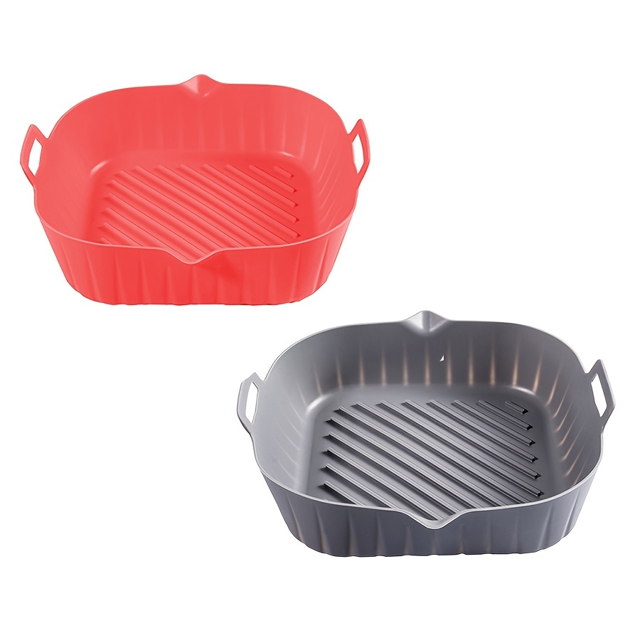 Silicone Air Fryer Liners, Non-stick Reusable Air Fryer Liner Pots, Food  Grade Silicone Basket Bowl For 4 To 6 Qt, Reusable Baking Tray, Oven  Accessories, Baking Tools, Kitchen Gadgets, Kitchen Accessories, Home