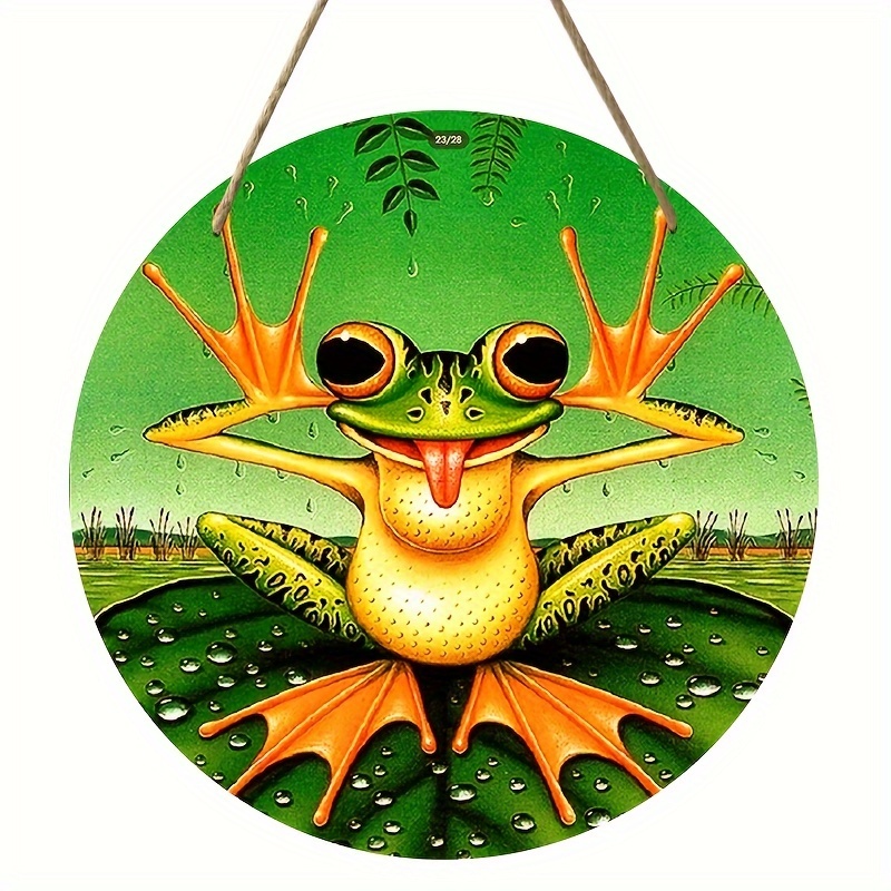 Frog Acrylic Plaque Suncatcher Light Catcher Frog Gifts Frog - Temu