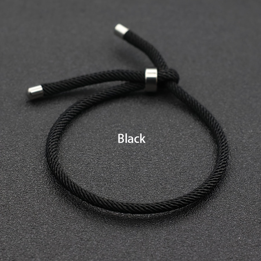 Image of Rope Bracelet Women 100% Unfading Braclet Adjustable Couple Braslet 4mm Rope Braslet Jewelry Wear Festival Gift