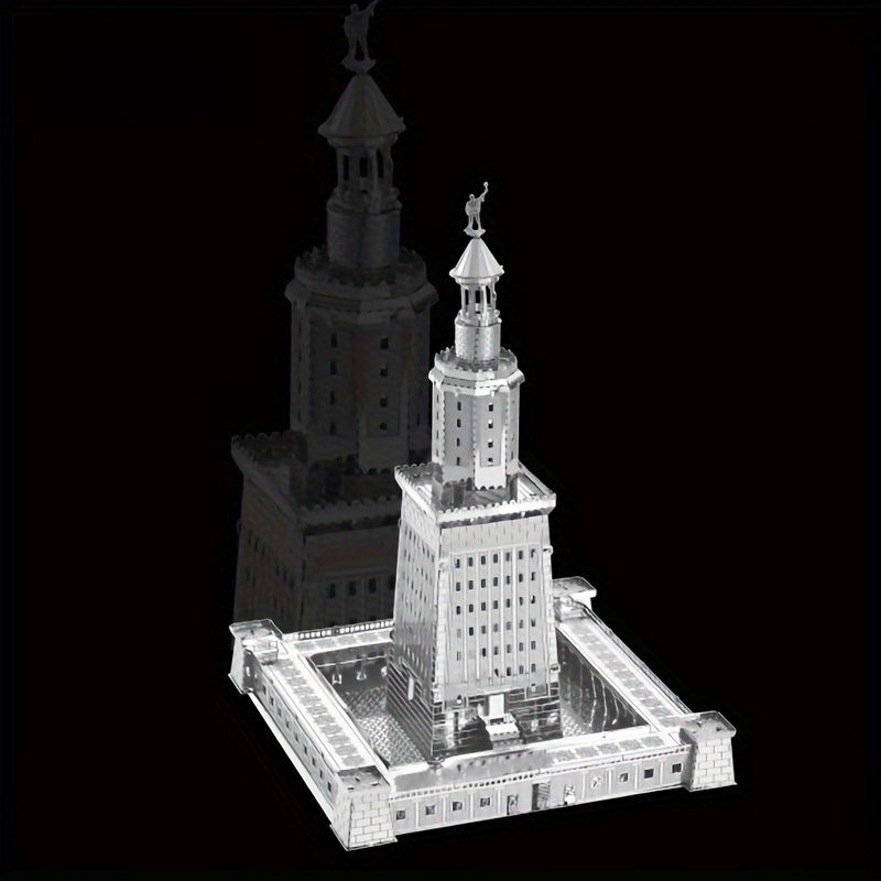 Diy Metal Jigsaw Puzzle 3d Three dimensional Assembly Model - Temu