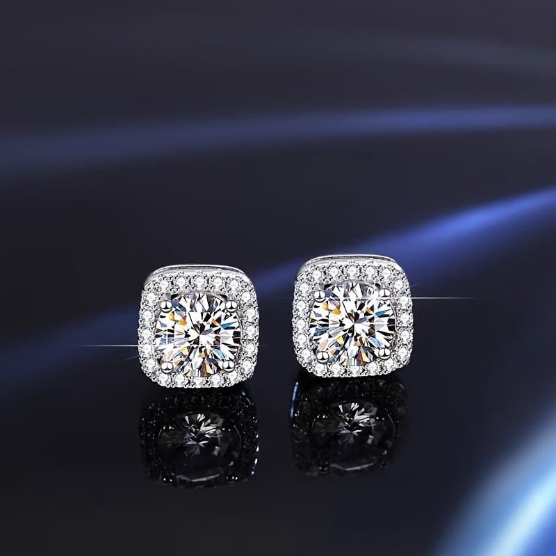 Square Sugar Men's Stud Earrings