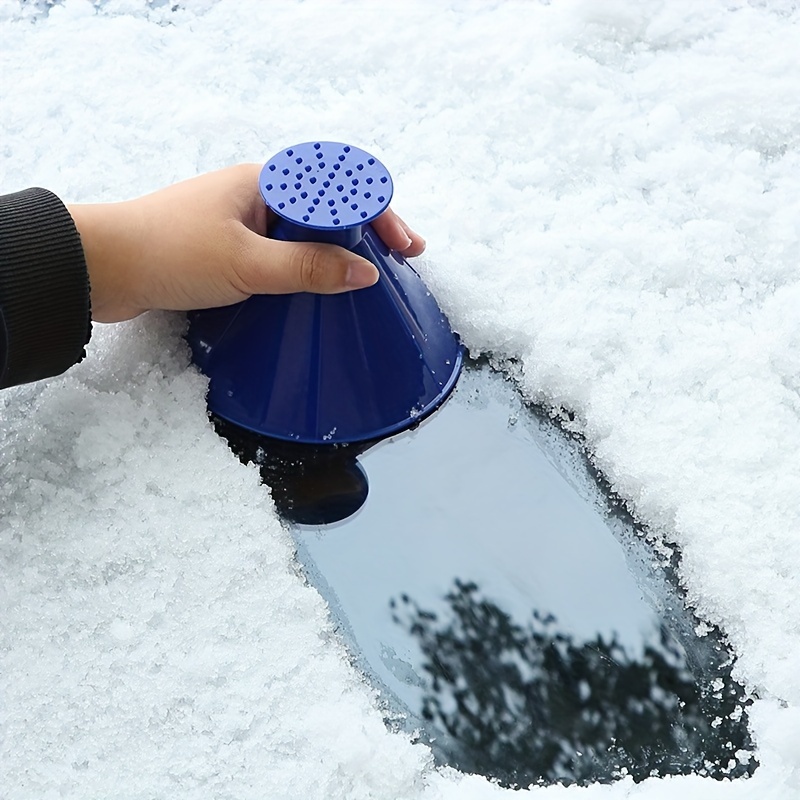 Grattoir à glace magique pour pare-brise de voiture, pelle à neige