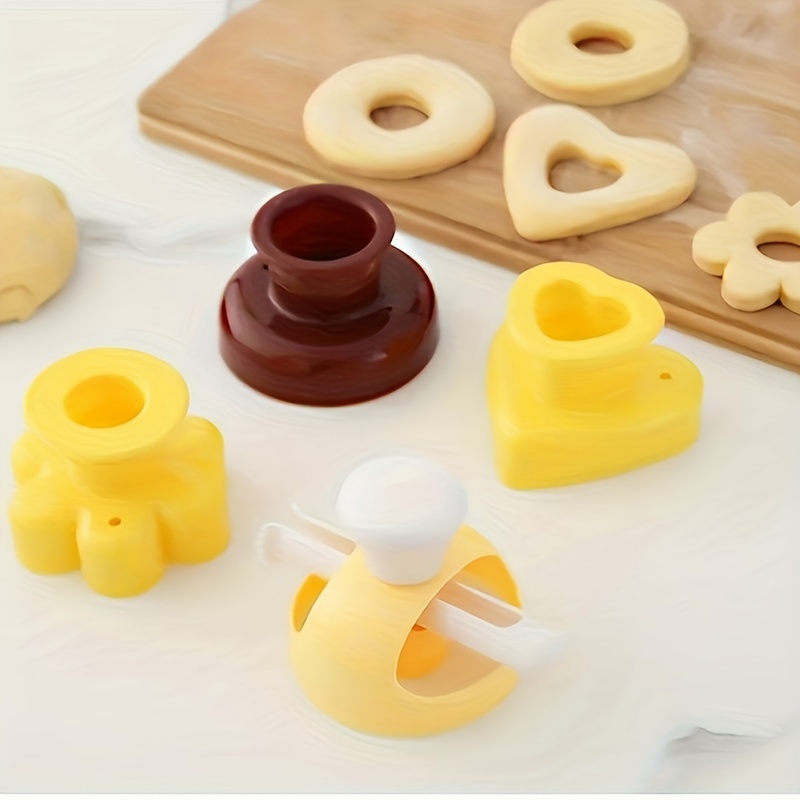 Donut Molds Cake Bread Cutters Biscuits Chocolate Stamper - Temu