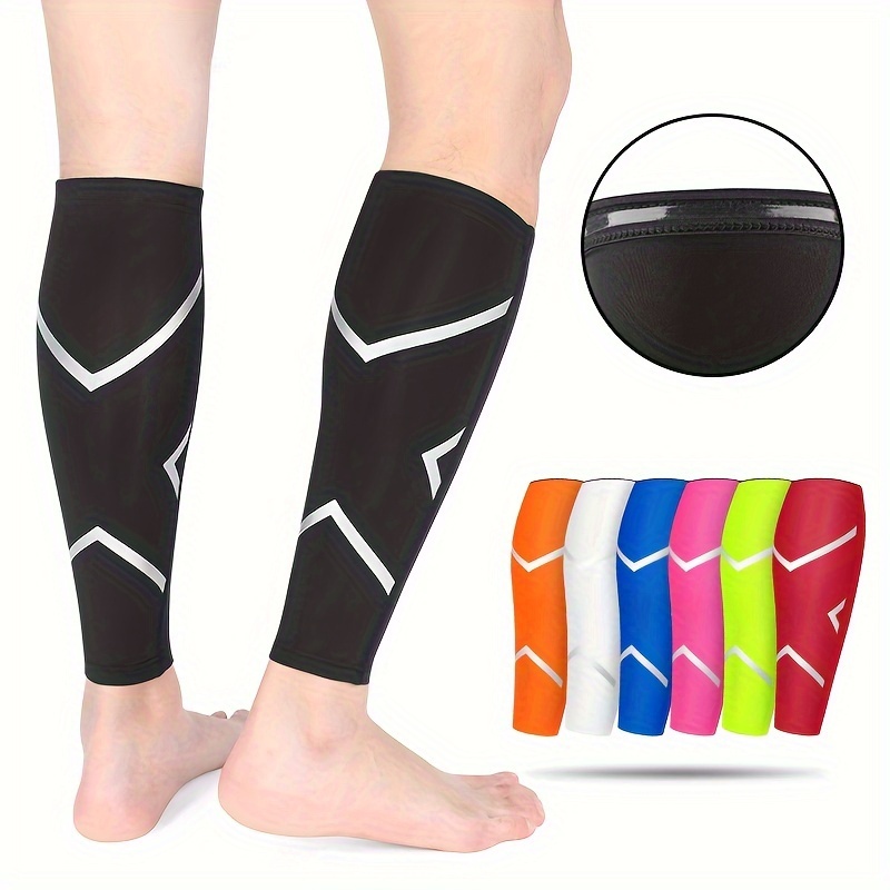 Compression Leg Sleeve】 Knee Calf Compression Sleeve Basketball NBA  Football Running Hiking Climbing Cycling Baseball