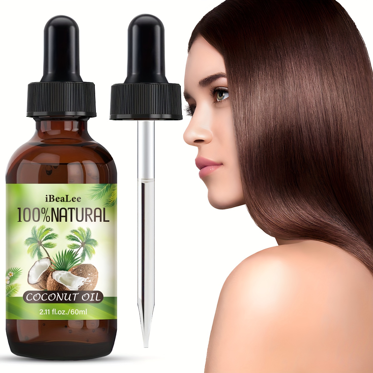 Pure & Natural Coconut Oil, Hair Care