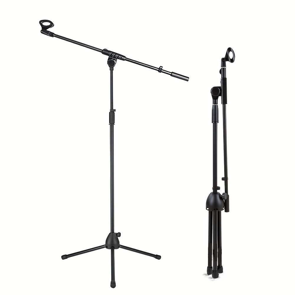 1pc Trépied Microphone Stand Boom Arm Floor Mic Stand Pour - Temu Belgium