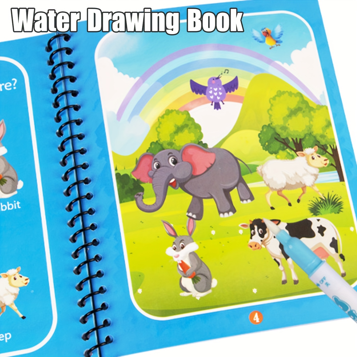 Montessori Magic Water Drawing Book