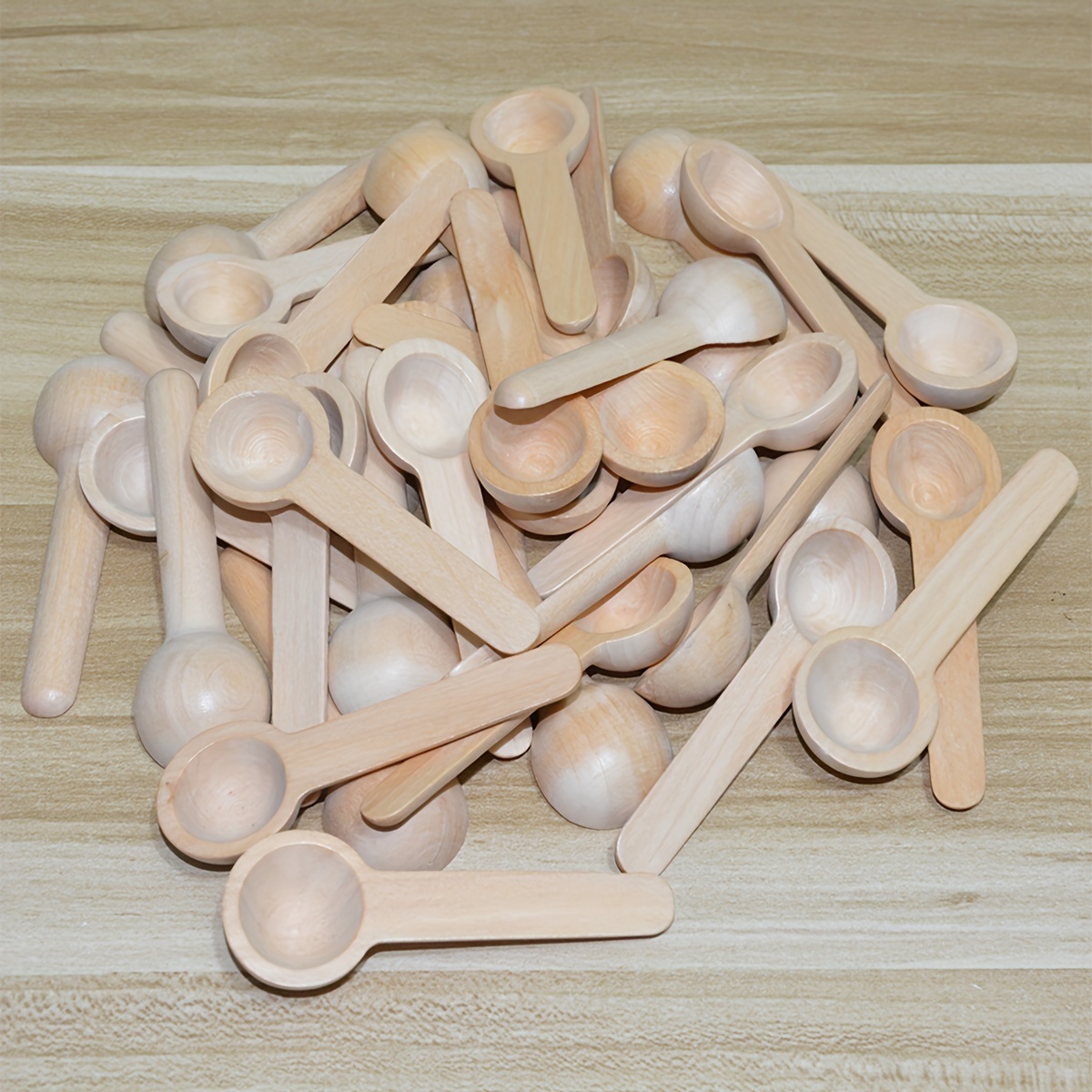 8 cucchiaini di legno piccoli e carini cucchiaino dosatore - Temu  Switzerland