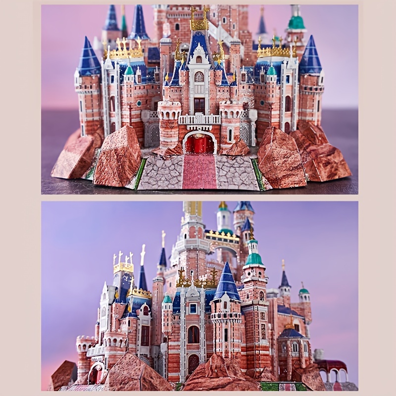 3D Puzzle Architecture Dream House Assembly Construction Toy Party Favor  Castle