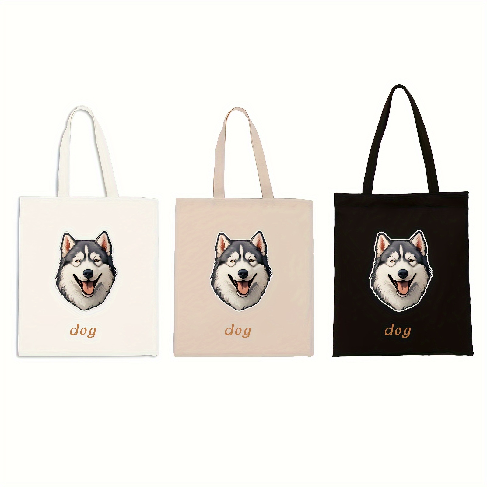 1/3/9pcs Bolsa De Lona Personalizada Para Perros De Hombres - Temu