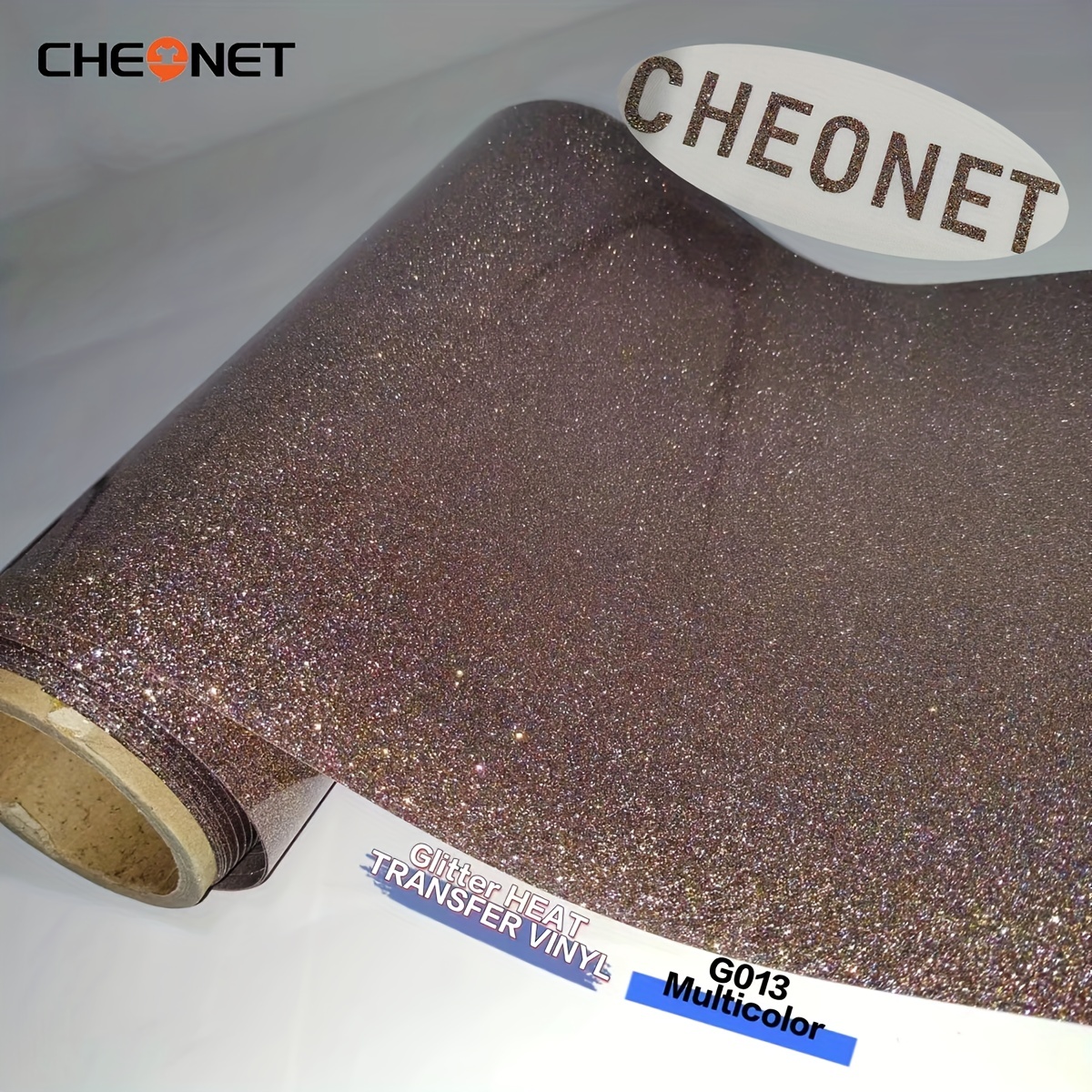 Golden Glitter Htv Thermal Transfer Vinyl Roll Vinyl Iron - Temu