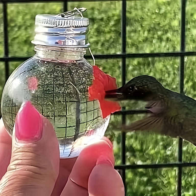 Mangeoire à oiseaux en plastique extérieur Mangeoire à oiseaux