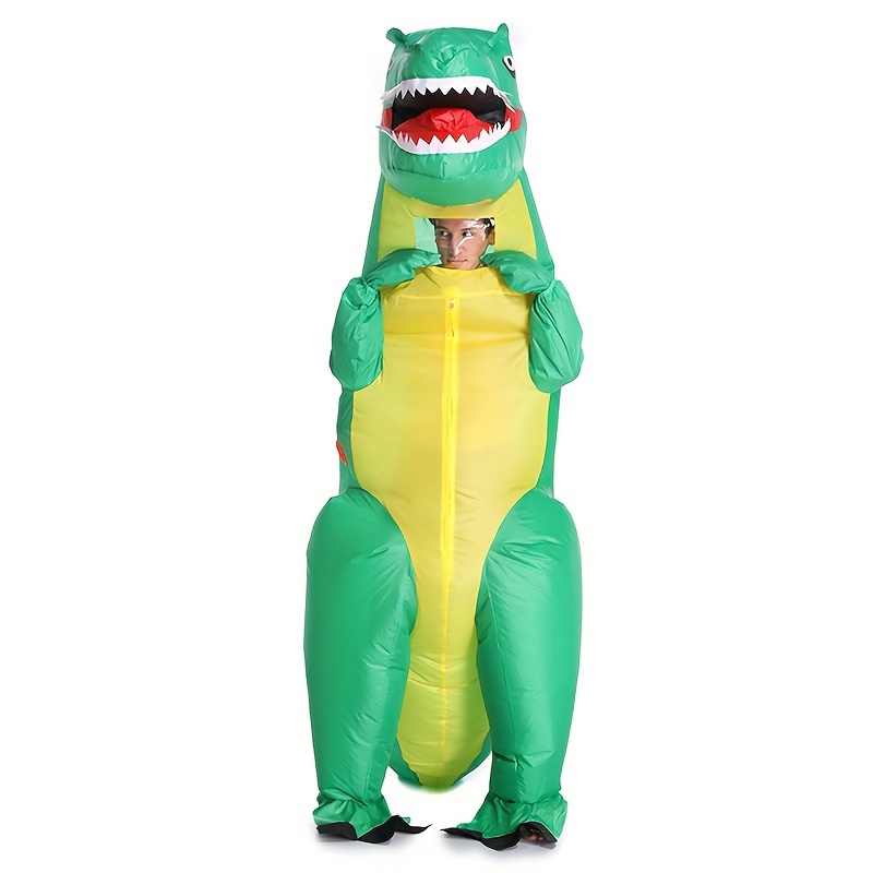 Costume gonflable de cavalier de dinosaure pour adulte - Déguisement  amusant de T Rex - Déguisement d'Halloween - Costume gonflable pour adulte