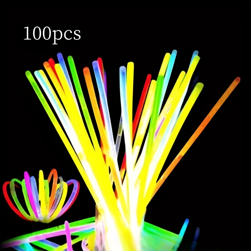 100/200/500pcs Palos Fluorescentes Desechables, Juguetes Luminosos  Multifuncionales - Deporte Aire Libre - Temu Mexico