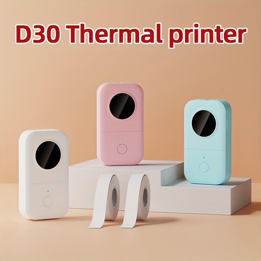 Phomemo T02 Mini imprimante autocollant d'impression thermique sans fil  sans encre imprimante de poche auto-adhésive imprimante d'étiquettes