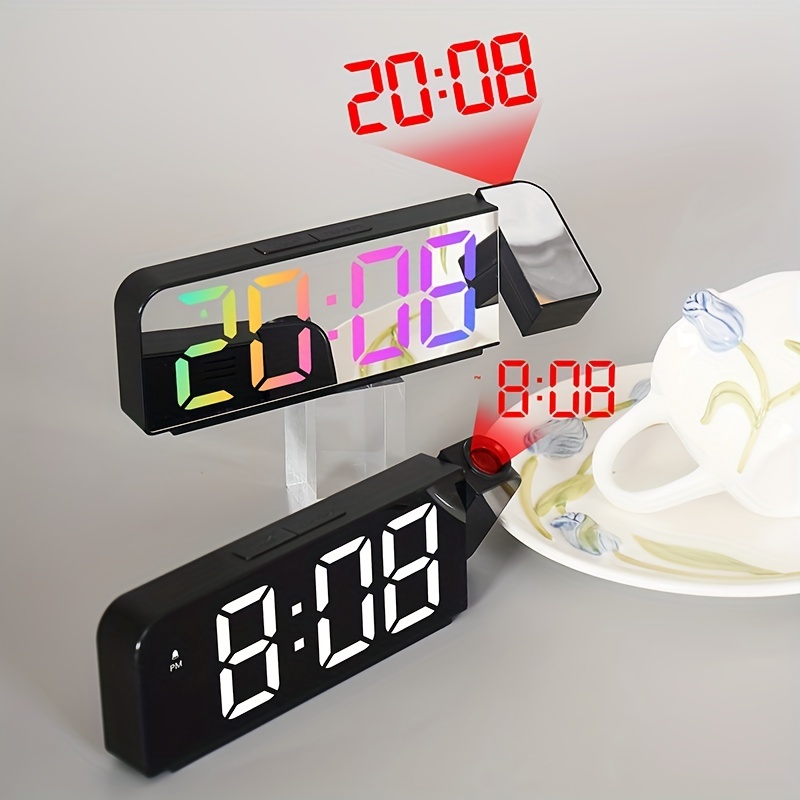 Reloj Digital Con Proyector - Temu