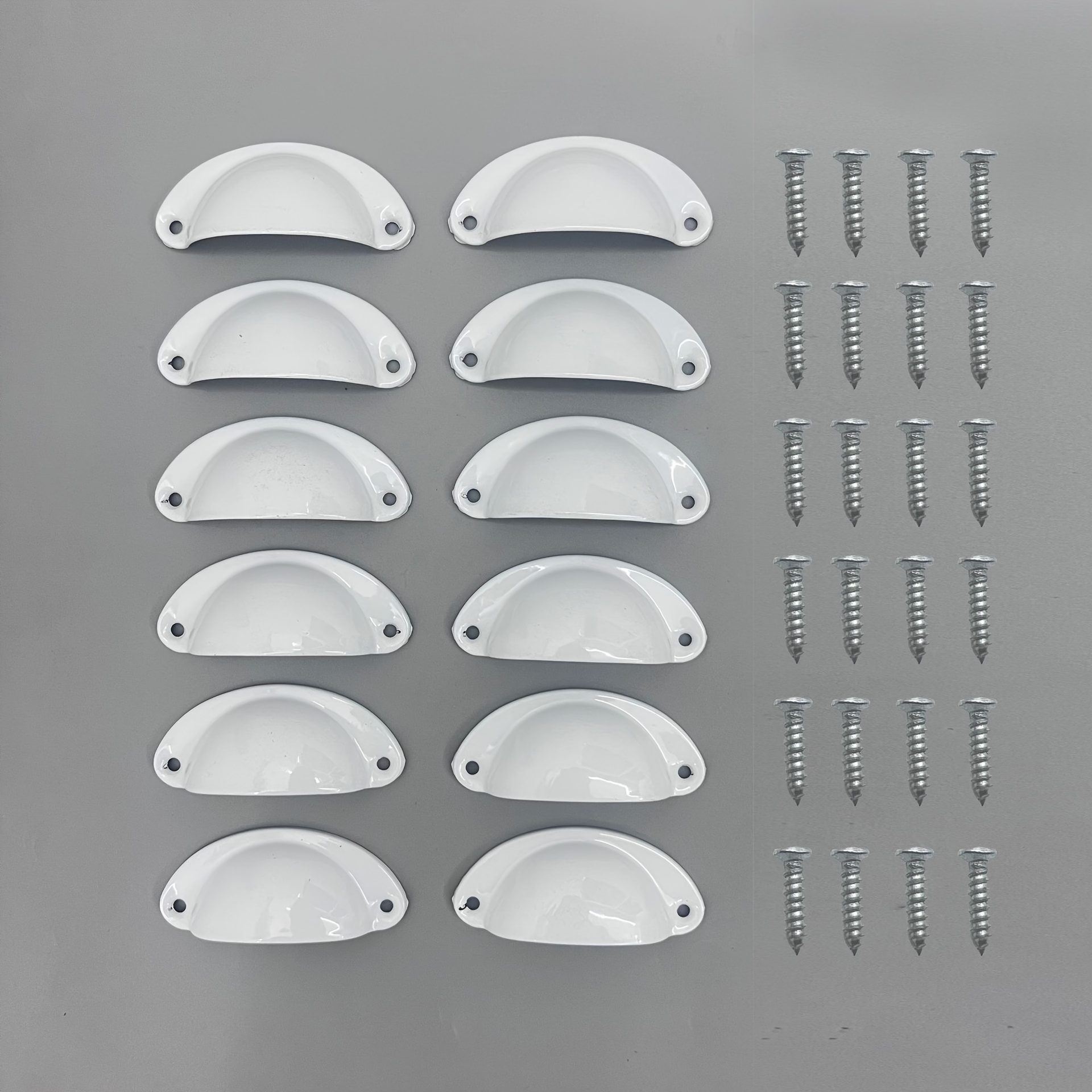 Drawer Pulls Flat Black Cup Pulls Kitchen Hardware Temu