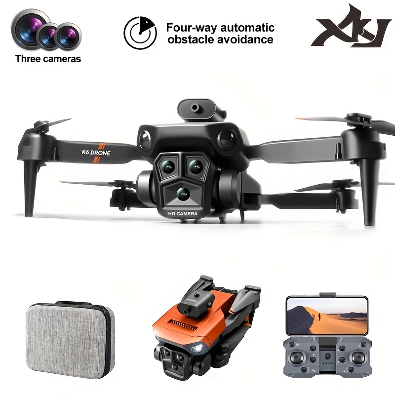 Drone Hd Aerial Quadcopter, 540° Obstacle Avoidance, 2.4g Wifi Fpv Drone  With 4k Camera, Suitable For Adult Use, Rc Quadcopter, Brushless Motor