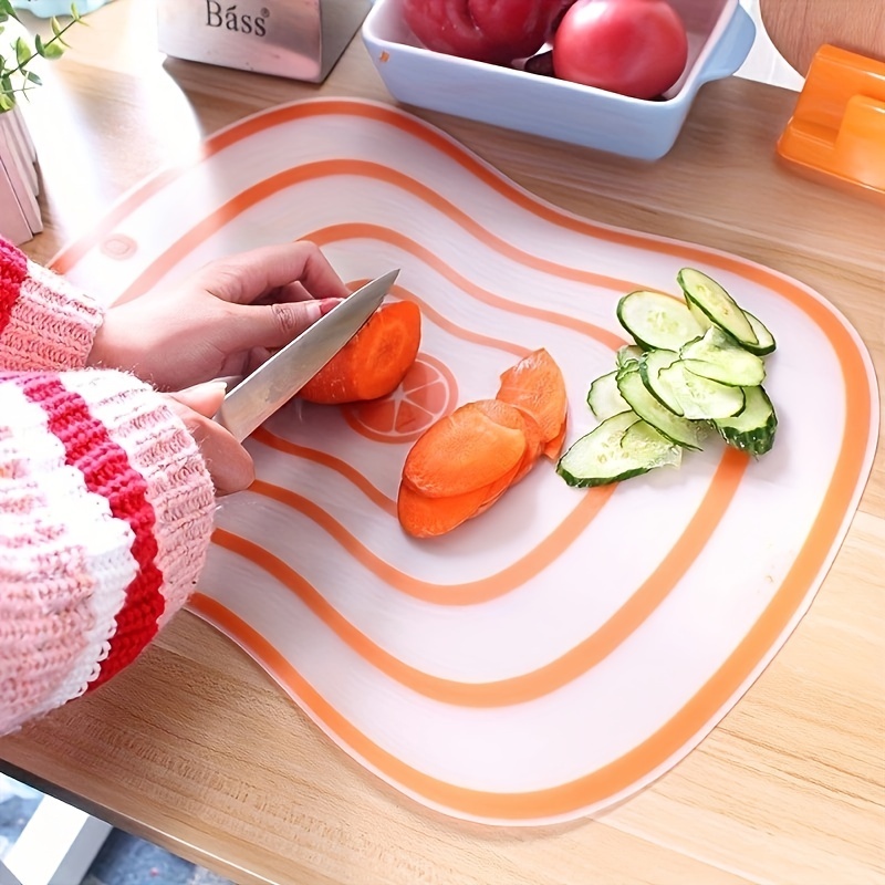 Large Clear Acrylic Cutting Boards Chopping Board for Cooked Food Fruit Meat