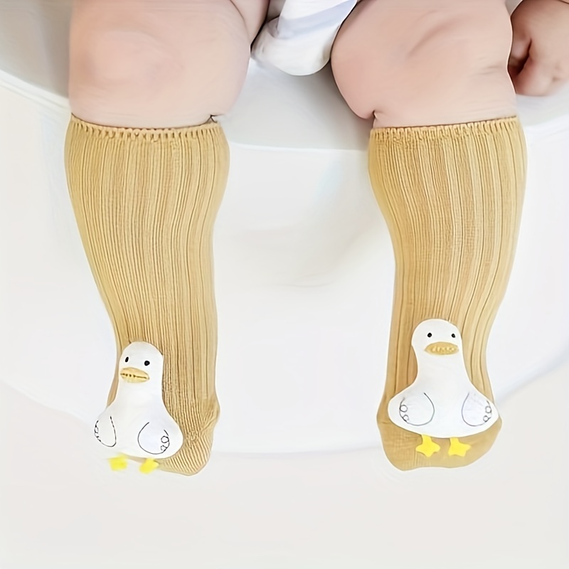 Baby Boy's Non Slip Cute Animals Pattern Knitted Socks Comfy - Temu