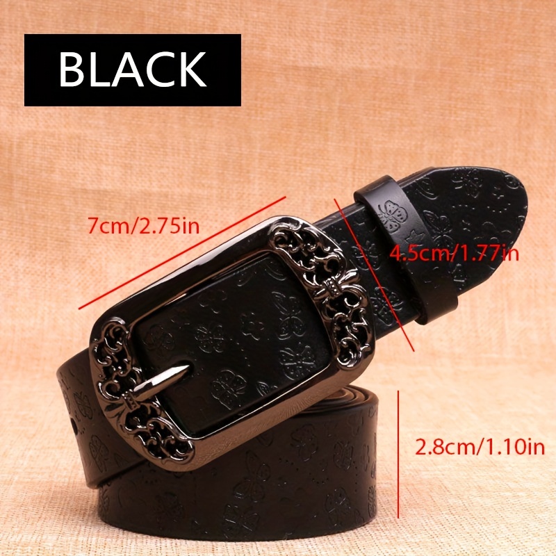 Mens Fashion Double Loop Pin Buckle Belt, Check Out Today's Deals Now