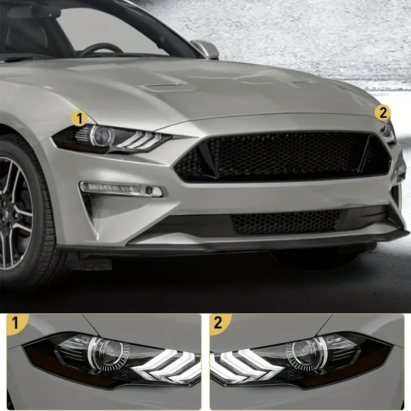 Für Ford Für Mustang 2018 2021 Scheinwerfer Seitenmarkierung