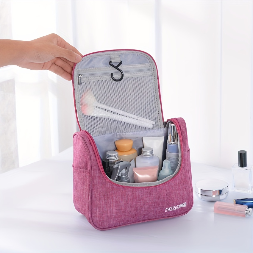 Hanging Travel Toiletry Bag For Women Water resistant Makeup - Temu