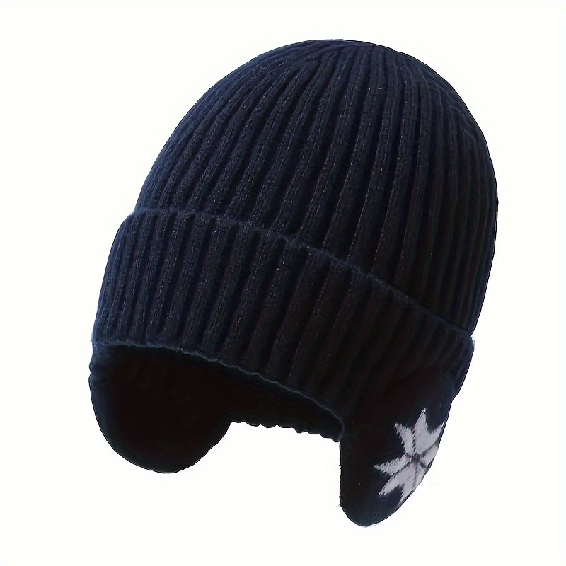 1pc Outdoor Knitted Warm Ear Protection Baseball Hat For Men Ideal Choice  For Gifts - Jewelry & Accessories - Temu