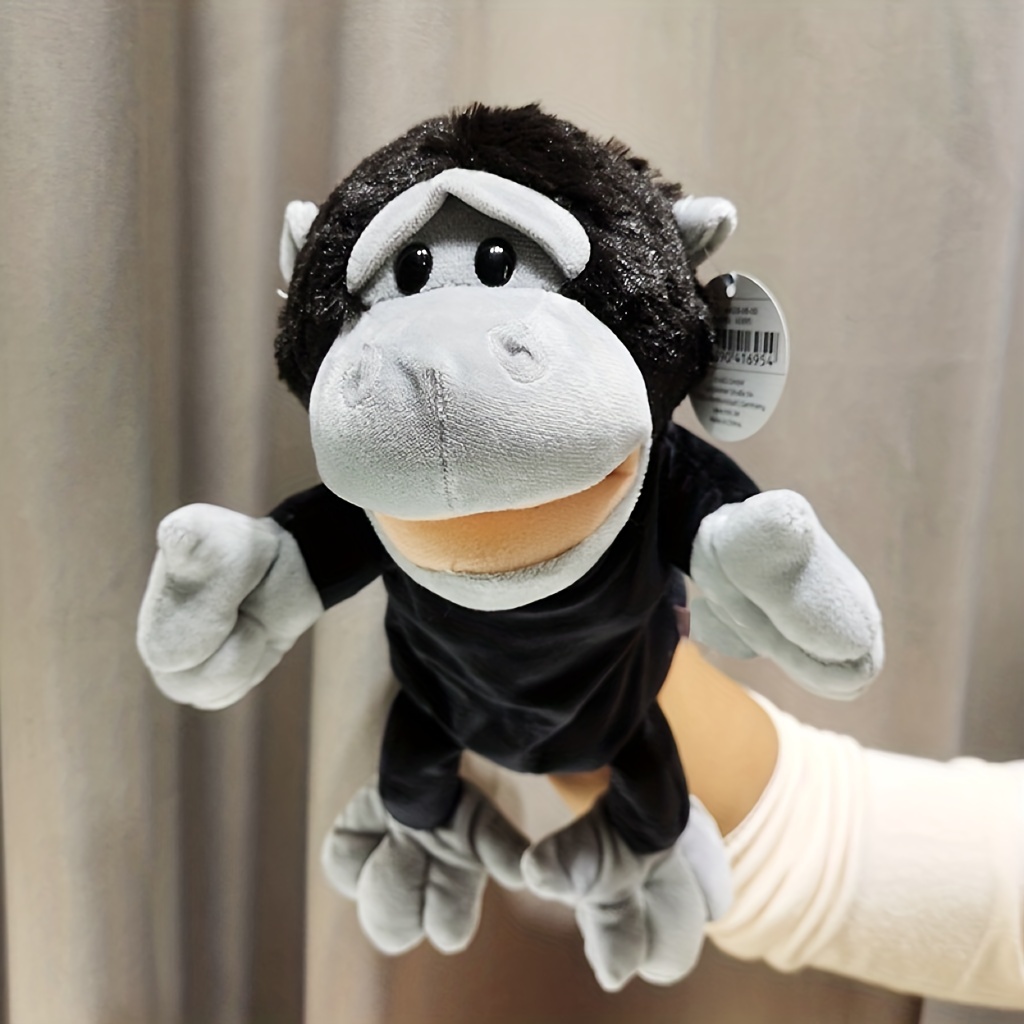 Marionnette à main singe pour faire de la ventriloquie