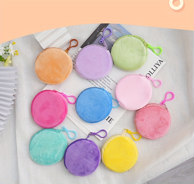 Plastic coin purse discount keychain