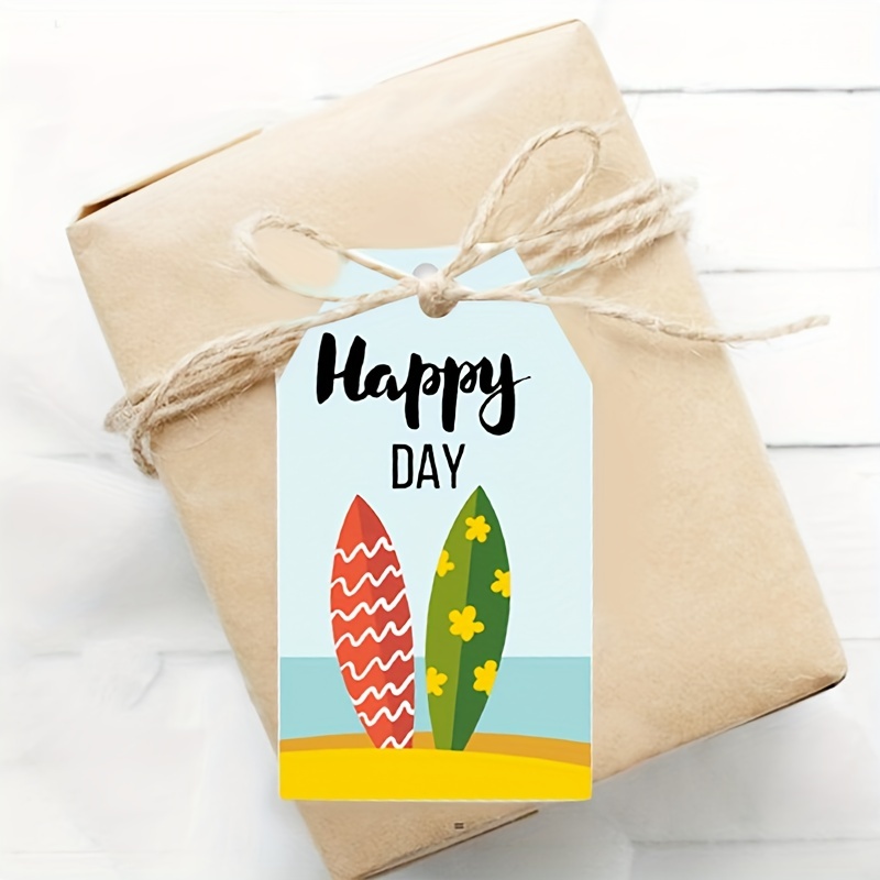 Hawaiian Holiday Gift Tags