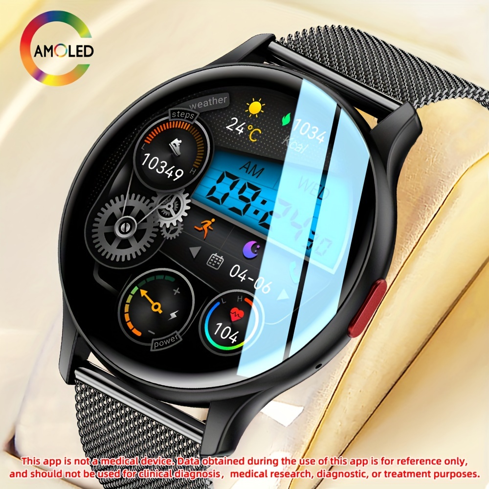 2023 New Nfc Smart Watch Men Gt4 Pro Amoled Screen Ai - Temu