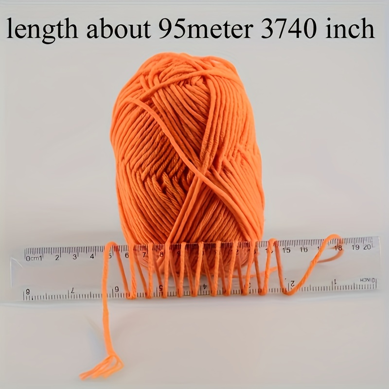 Acrylic Wool Thread Soft Warm Wool Yarn For Diy - Temu